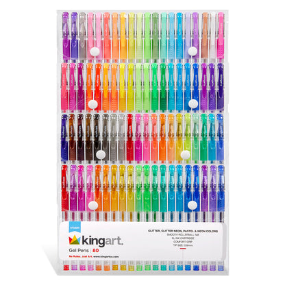 Gel Pens 80 Glitter Colors
