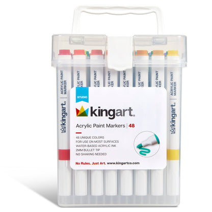 Acrylic Paint Markers - 48 Colors