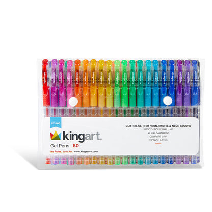 Gel Pens 80 Glitter Colors