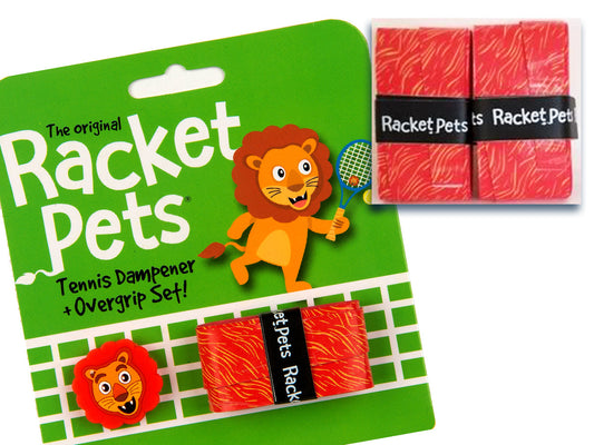 Lion Tennis Racket Dampener and Overgrip Tape