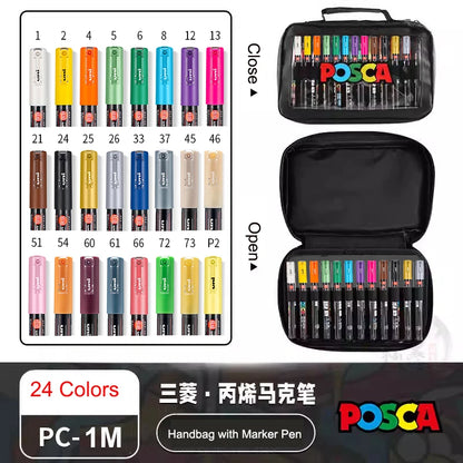 POSCA Markers Set in Handbag