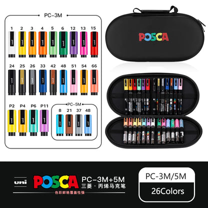 POSCA Markers Set in Handbag