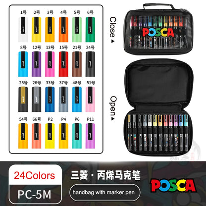POSCA Markers Set in Handbag