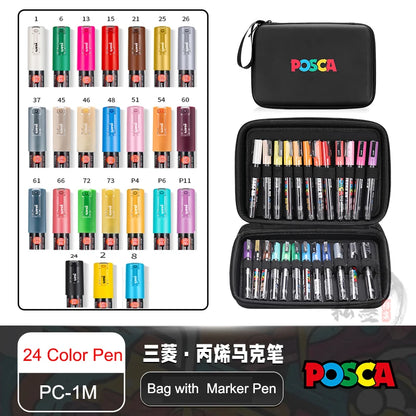 POSCA Markers Set in Handbag