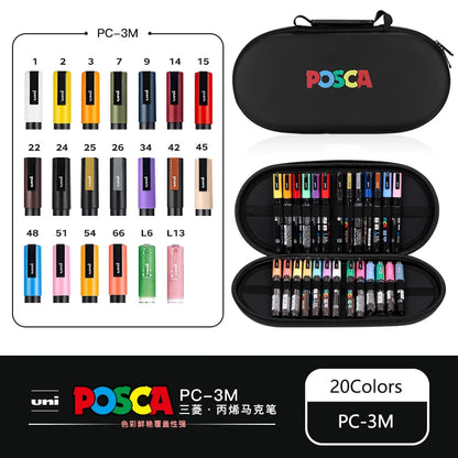 POSCA Markers Set in Handbag