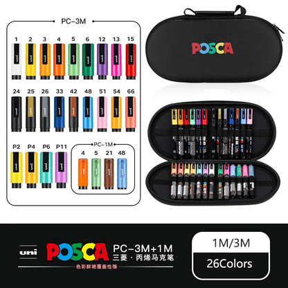 POSCA Markers Set in Handbag