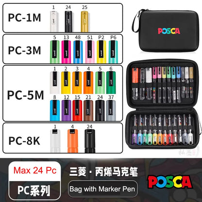 POSCA Markers Set in Handbag