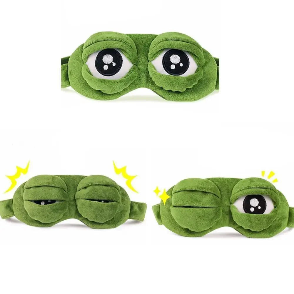 Cartoon Frog Eye Mask