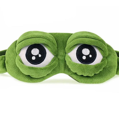 Cartoon Frog Eye Mask