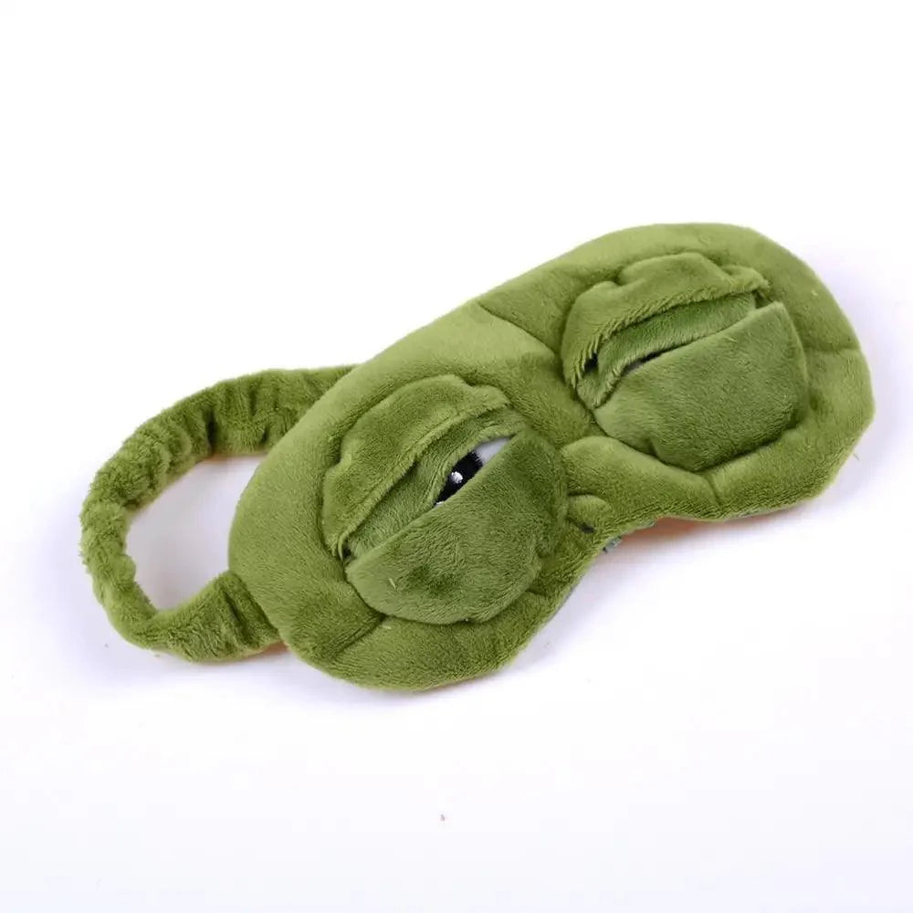 Cartoon Frog Eye Mask