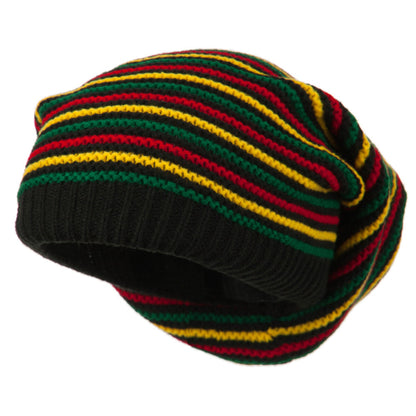 Large Rasta Beanie