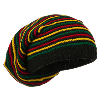 Large Rasta Beanie